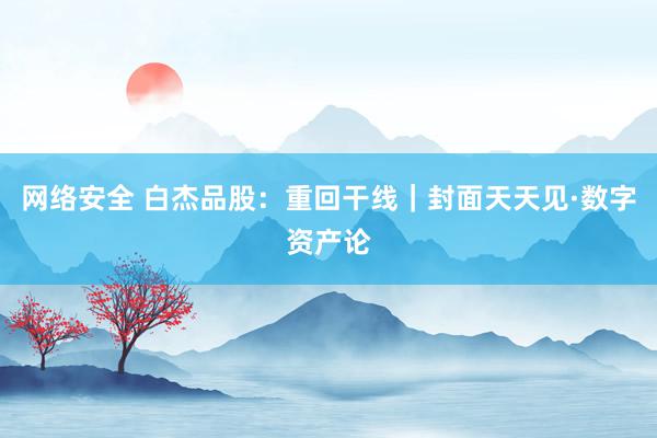 网络安全 白杰品股：重回干线｜封面天天见·数字资产论