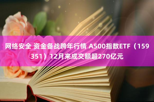 网络安全 资金备战跨年行情 A500指数ETF（159351）12月来成交额超270亿元